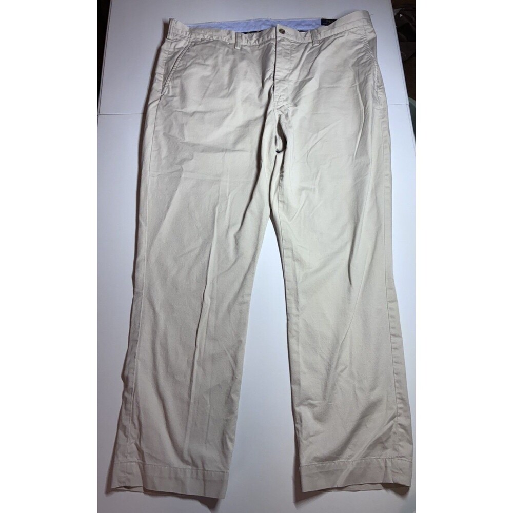 Polo Ralph Lauren M Sz 40/30 The Polo Chino Stretch Straight fit Beige Pants